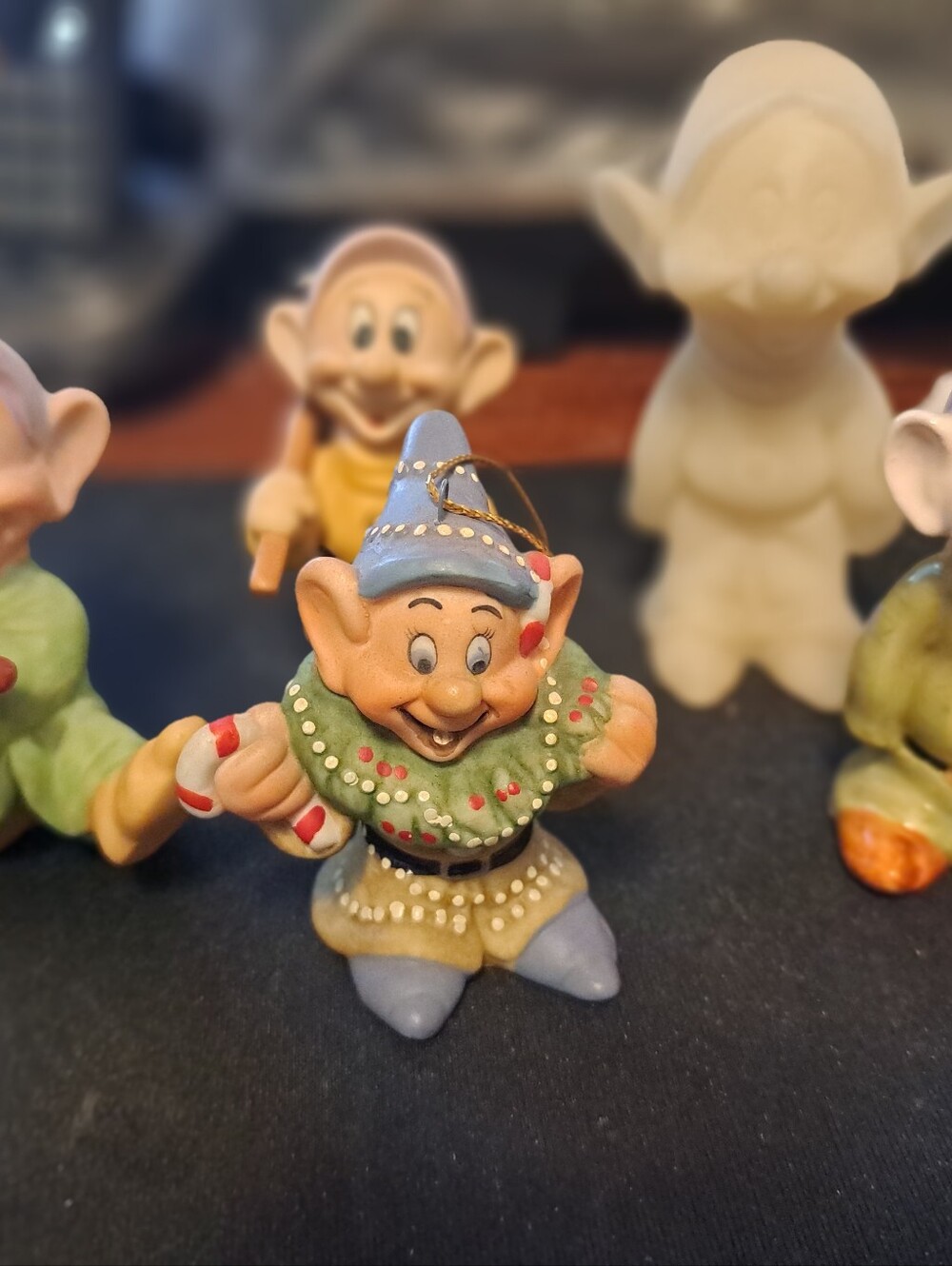 Lot 5 Vintage Disney Dopey Figurines